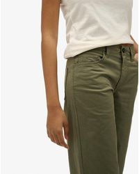 Superdry - & Co Mid Rise baggy Chino - Lyst