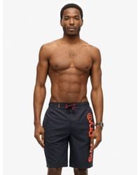 Superdry - Short de surf classique - Lyst