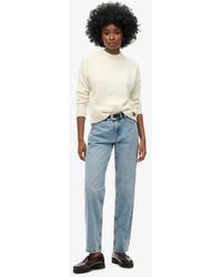 Superdry - & Co Mid Rise Straight Leg Jean - Lyst