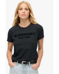 Superdry - & Co Sport Luxe Graphic Fitted T-shirt - Lyst