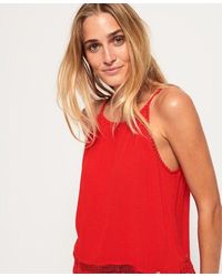 Superdry - Charlie Embroidery Edge Top Ahoy - Lyst