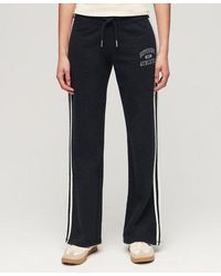 Superdry - Athletic Essentials Stripe Flare jogger - Lyst
