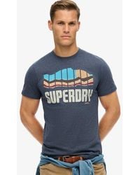 Superdry - Classic Graphic Print Vintage Great Outdoors T-shirt - Lyst
