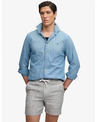 Superdry - & Co The Merchant Store - Linen Shorts - Lyst
