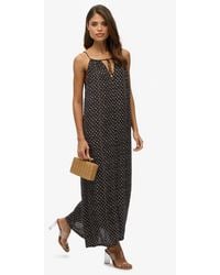 Superdry - Floral Print Beach Cami Maxi Dress - Lyst