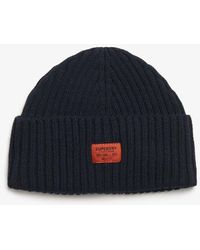 Superdry - Workwear Knitted Beanie Hat - Lyst