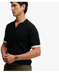 Superdry - & Co Johnny Collar Knitted Polo Shirt - Lyst