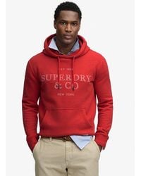 Superdry - & Co 1954 Company Relaxed Hoodie - Lyst