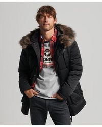 mens superdry parka