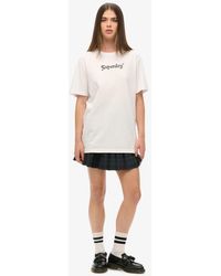 Superdry - & Co Oversized Retro Rock Graphic T-shirt - Lyst