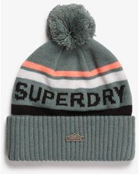 Superdry - & Co Logo Knit Beanie Hat - Lyst