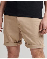 Superdry - Vintage Officer Chino Shorts - Lyst