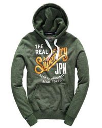 Superdry - Keep It Hoodie Enamel Grit Jaspe - Lyst