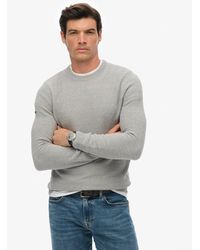 Superdry - & Co Light Weight Cotton Texture Jumper - Lyst