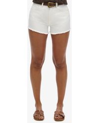 Superdry - & Co High Rise Denim Shorts - Lyst