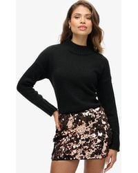 Superdry - Essential Mock Neck Jumper - Lyst