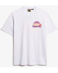 Superdry - & Co Core Logo Great Outdoors Chest T-shirt - Lyst