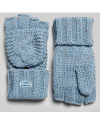 Superdry - & Co Classic Cable Knit Gloves - Lyst