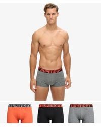 Superdry - Triopak Slips - Lyst