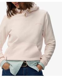 Superdry - Femme Sweat À Capuche Et Logo Brodé Essential Taille - Lyst