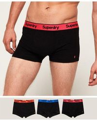 Superdry - Label Sport Trunks Triple Pack - Lyst