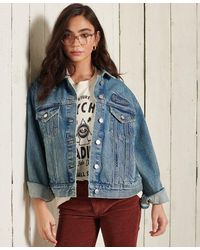 Superdry - Boyfriend Crafted Trucker Jacket - Lyst