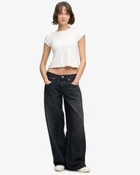 Superdry - & Co Mid Rise baggy Jeans - Lyst