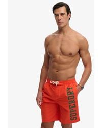 Superdry - Logo 19-Inch Boardshorts - Lyst