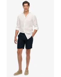 Superdry - & Co The Merchant Store- Linen Shorts - Lyst