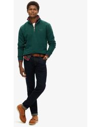Superdry - Essential Logo Half Zip Sweatshirt - Lyst