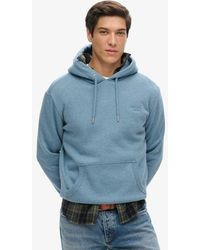 Superdry - & Co Slim Fit Embroidered Logo Classic Essential Hoodie - Lyst