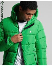 Superdry Track Sports Puffer Jacket in 