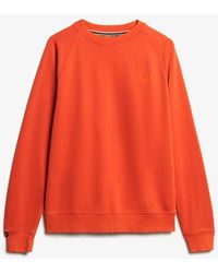 Superdry - & Co Essential Logo Raglan Crew Sweatshirt - Lyst