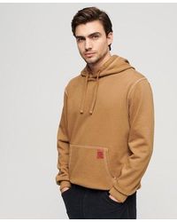 Superdry - Loose Fit Contrast Stitch Relaxed Hoodie - Lyst