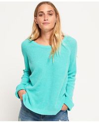 Superdry - Waffle Acid Wash Knit Jumper - Lyst