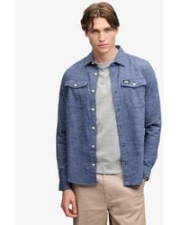 Superdry - Herringbone Workwear Shirt - Lyst