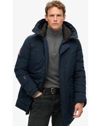 Superdry - City Padded Parka Coat - Lyst