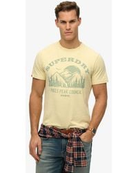 Superdry - & Co Lo-fi Outdoor Mono Relaxed T-shirt - Lyst