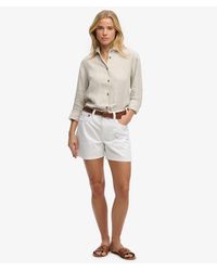 Superdry - & Co Mid Rise Denim Shorts - Lyst