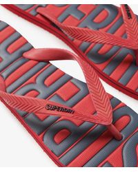 Superdry - & Co Vintage Flip Flops - Lyst