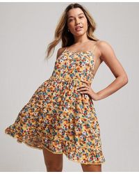 Superdry - Mini Beach Cami Dress - Lyst
