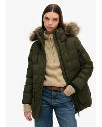 Superdry - Microfiber Expedition Parka Jacket - Lyst