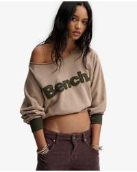 Superdry - Bench X & Co Bench Bardot Oversized Sweatshirt - Lyst