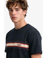 Superdry - & Co Outdoor Stripe Logo Relaxed T-shirt - Lyst
