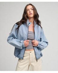 Superdry - & Co Cotton Harrington Jacket - Lyst