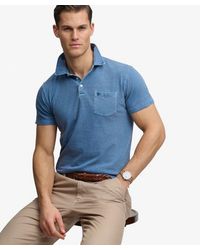 Superdry - & Co Classic Cotton Linen Polo Shirt - Lyst