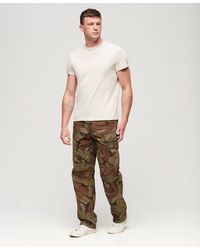 Superdry - Organic Cotton baggy Cargo Pants - Lyst