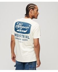 Superdry - & Co Workwear Scripted Graphic T-shirt - Lyst