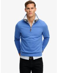 Superdry - & Co Essential Pique Half Zip - Lyst