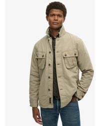 Superdry - & Co Military Overshirt Jacket - Lyst
